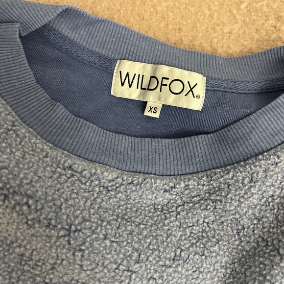 Wildfox Roadtrip Sweatshirt and Pants Set (Blue) - Picture 4 of 6